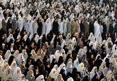 Хиджаб мусульманских женщин - Религиозная деятельность мусульманских женщин - Общиный намаз - 200