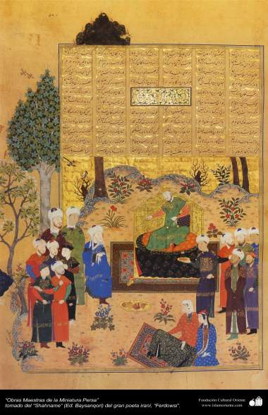 Obras-primas da Miniatura Persa - extraído do épico Shahnameh de Ferdowsi - (Ed. Baysanqiri) 18