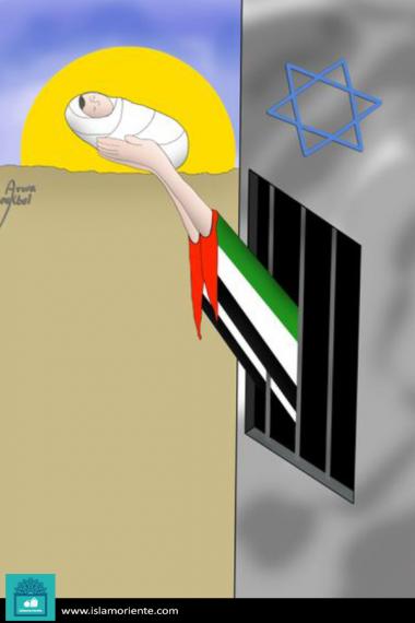 کارٹون - ایک دن فلسطین آزاد ہونے کی امید
