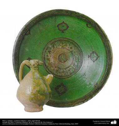 Schüssel und Krug - Islamische Keramik in Iran, XII. Jahrhundert n.Chr. - Islamische Kunst - Islamische Potterie - Islamische Keramik