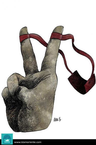 Resistencia versión Palestina (Caricatura)