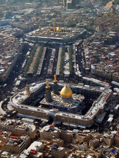 Holy Shrines of Imam al-Hussein and Abul Fadl al-Abbas (a.s.)/Muslims march and express their sorrowness