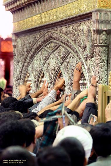 Santuário do Imam Reda (AS) Mausoléu na cidade Santa de Mashhad - 101