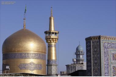 Святые места ислама – Исламская архитектура – Фасад святого храма Имама Резы (мир ему) – Кудс Разави в святом городе Мешхеда , Иран - 55