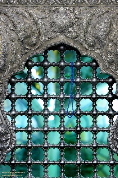 المعماریة الإسلامية - منظر من الضريح المقدس للإمام الرضا (ع) - قدس رضوي في المدينة المقدسة مشهد، إيران -  56