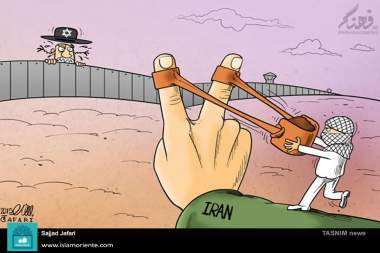 کارٹون - فلسطینیوں کے لئے ایران کی مدد اسرائیل کے مقابل