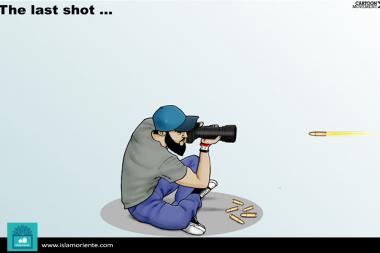 کارٹون - نامہ نگار کا آخرین فوٹو