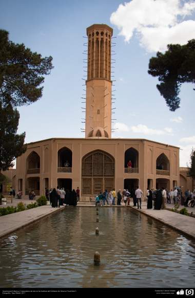 Arquitectura Islámica, Contenedores de aire en los Jardines del Gobierno de Abad en Yazd-Irán 3. Fotografía-  Sara Mahdi, 2017