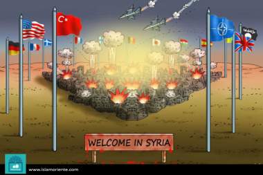 Welcome to Syria (Caricature)