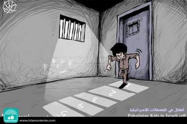 Infancia Palestina (Caricatura)