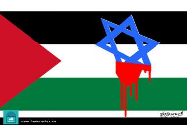 Palestine Resist (Caricature)